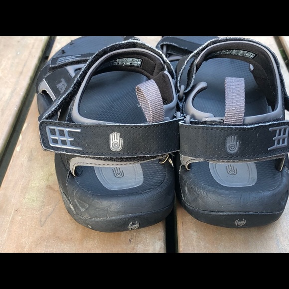 Teva Minam Men’s Black Sport Sandals Size 10 - Picture 7 of 11